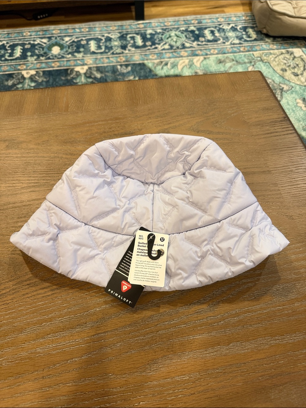 lululemon athletica Quilted Bucket Hat in Light Lilac